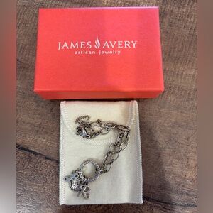 James Avery Silver Charm Bracelet W/Charms